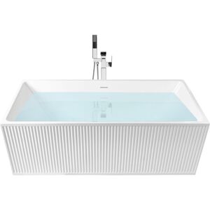 BELIANI Freestanding Bathtub SERENA 1700 x 800 mm White BELIANI Freestanding Bathtub SERENA 1700 x 800 mm White