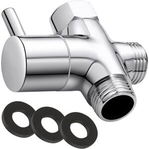 Aiperq - G1/2' 3 Way Valve Solid Brass 3 Way Valve Hand Shower Shower Components Universal Faucet Aiperq - G1/2' 3 Way Valve Solid Brass 3 Way Valve Hand Shower Shower Components Universal Faucet