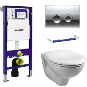 Duofix 1.12m wc Frame UP100 Delta Cistern & Delta21 Flush Plate & Pan - Geberit Duofix 1.12m wc Frame UP100 Delta Cistern & Delta21 Flush Plate & Pan - Geberit