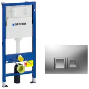 Duofix set support frame UP100 + toilet cistern 112 cm + DELTA35 flush plate (458.103.00.1-2) - Geberit Duofix set support frame UP100 + toilet cistern 112 cm + DELTA35 flush plate (458.103.00.1-2) - Geberit
