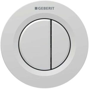 Geberit Pneumatic Toilet Control - Double Flush - Round Design Geberit Pneumatic Toilet Control - Double Flush - Round Design