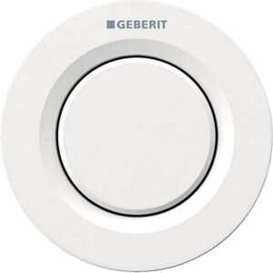 Geberit Type 01 Single Flush Plate Button for 80mm Concealed Cistern - Alpine White Geberit Type 01 Single Flush Plate Button for 80mm Concealed Cistern - Alpine White