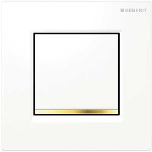 Type30 Urinal Flush Pneumatic - White/Gold - Geberit Type30 Urinal Flush Pneumatic - White/Gold - Geberit