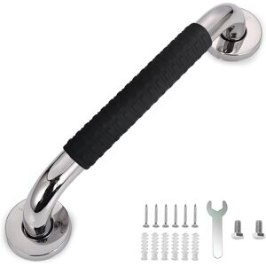 SJQKA Grab Bars for the Elderly, 304 Stainless Steel Shower Grab Bars, Wall Mounted Non-Slip Grab Bars, 40cm for Elderly and Disabled People. SJQKA Grab Bars for the Elderly, 304 Stainless Steel Shower Grab Bars, Wall Mounted Non-Slip Grab Bars, 40cm for Elderly and Disabled People.