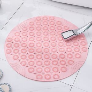 Linghhang - Pink,55 x 55 cm) pvc Round Massage Bath Mat Non-Slip Shower Mat Bathroom Mat Machine Washable Shower Mat Bathtub Mat with Drainage Holes Linghhang - Pink,55 x 55 cm) pvc Round Massage Bath Mat Non-Slip Shower Mat Bathroom Mat Machine Washable Shower Mat Bathtub Mat with Drainage Holes