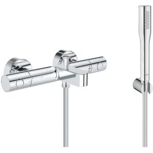 Grohe Bath/shower set Grohtherm 800 thermostatic mixer+Euphoria Cosmopolitan Stick 1jet hand shower, Chrome (34772000-Euphoria) Grohe Bath/shower set Grohtherm 800 thermostatic mixer+Euphoria Cosmopolitan Stick 1jet hand shower, Chrome (34772000-Euphoria)