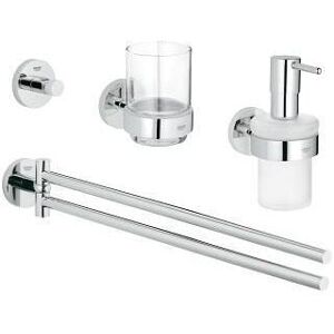 4-in-1 Master bathroom accessories set, Chrome (40846001) - Grohe 4-in-1 Master bathroom accessories set, Chrome (40846001) - Grohe