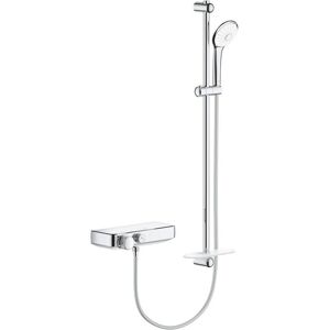 Grohe - Grohtherm SmartControl Thermostatic shower mixer 1/2' with shower set, Chrome (34721000) Grohe - Grohtherm SmartControl Thermostatic shower mixer 1/2' with shower set, Chrome (34721000)