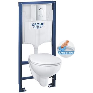 New bau ceramic Rimless wc set (39418000) - Grohe New bau ceramic Rimless wc set (39418000) - Grohe