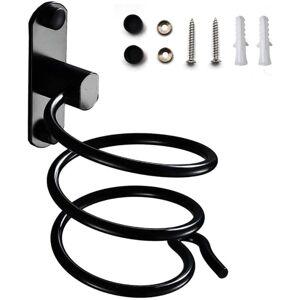 Memkey - Hair Dryer Holder, Wall Mounted Hair Dryer Holder, Hair Dryer Holder with Socket Holder, for Hotel, Bathroom, Toilet, Hair Salon Memkey - Hair Dryer Holder, Wall Mounted Hair Dryer Holder, Hair Dryer Holder with Socket Holder, for Hotel, Bathroom, Toilet, Hair Salon