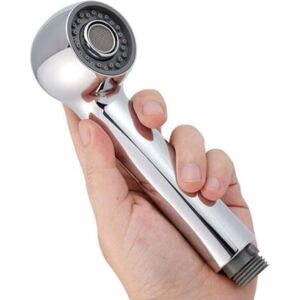 TOOLIVE Hand shower, kitchen faucet, 2 nozzles, shower head, replacement hand shower for kitchen faucet, chrome TOOLIVE Hand shower, kitchen faucet, 2 nozzles, shower head, replacement hand shower for kitchen faucet, chrome