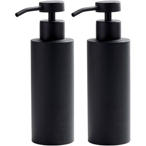 TLILY Hand Soap Dispenser-Stainless Steel Dish Bath Countertop Lotion Dispensers,Black Liquid Wash Brushed Metal Soap Bottle X2 I500042814 TLILY Hand Soap Dispenser-Stainless Steel Dish Bath Countertop Lotion Dispensers,Black Liquid Wash Brushed Metal Soap Bottle X2 I500042814