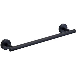 Cyslmuk - Hand Towel Holder Bathroom Towel Rack Kitchen Dish Cloth Hanger Drilling 304 Stainless Steel Rustproof Wall Mount 30cm(Black) Cyslmuk - Hand Towel Holder Bathroom Towel Rack Kitchen Dish Cloth Hanger Drilling 304 Stainless Steel Rustproof Wall Mount 30cm(Black)