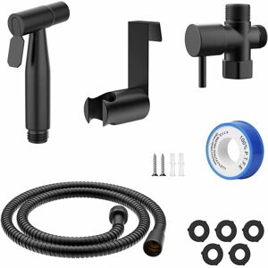 Dewdat - Handheld Bidet Sprayer for Toilet, Spray Attachment with Hose for Feminine Wash Dewdat - Handheld Bidet Sprayer for Toilet, Spray Attachment with Hose for Feminine Wash