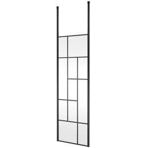 Abstract Frame Wetroom Screen with Ceiling Posts 700mm Wide - 8mm Glass - Hudson Reed Abstract Frame Wetroom Screen with Ceiling Posts 700mm Wide - 8mm Glass - Hudson Reed