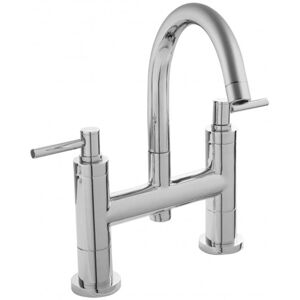 Hudson Reed - Tec Lever Bath Filler Tap Pillar Mounted - Chrome Hudson Reed - Tec Lever Bath Filler Tap Pillar Mounted - Chrome