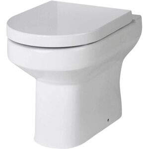 Harmony Back To Wall Toilet - Soft Close Seat - Hudson Reed Harmony Back To Wall Toilet - Soft Close Seat - Hudson Reed