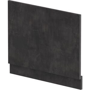 Hudson Reed - Havana Straight Bath End Panel and Plinth 560mm h x 700mm w - Metallic Slate Hudson Reed - Havana Straight Bath End Panel and Plinth 560mm h x 700mm w - Metallic Slate