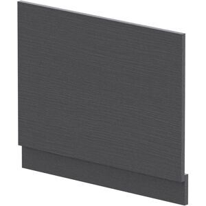 Nuie - Graphite Grey Woodgrain 700mm Bath End Panel - MPC2211 Nuie - Graphite Grey Woodgrain 700mm Bath End Panel - MPC2211