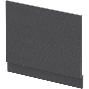 Nuie - Graphite Grey Woodgrain 750mm Bath End Panel - MPC2212 Nuie - Graphite Grey Woodgrain 750mm Bath End Panel - MPC2212