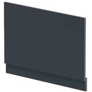 Hudson Reed - Nuie Satin Soft Black 800mm End Bath Panel with Plinth - BPR1413 Hudson Reed - Nuie Satin Soft Black 800mm End Bath Panel with Plinth - BPR1413