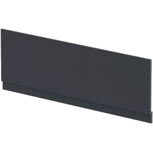 Hudson Reed - Nuie Satin Soft Black 1700mm Front Bath Panel with Plinth - BPR1405 Hudson Reed - Nuie Satin Soft Black 1700mm Front Bath Panel with Plinth - BPR1405