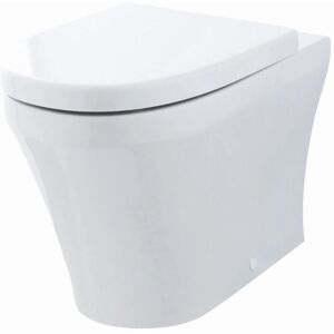 Vasari - Hudson Reed Luna Back To Wall Toilet - Soft Close Seat Vasari - Hudson Reed Luna Back To Wall Toilet - Soft Close Seat