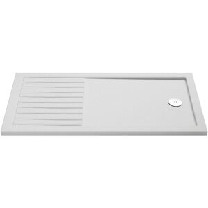 Hudson Reed - Nuie Pearlstone Slip Resistant Walk In Rectangular Shower Tray 1400mm x 900mm Hudson Reed - Nuie Pearlstone Slip Resistant Walk In Rectangular Shower Tray 1400mm x 900mm