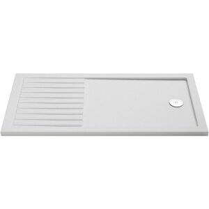 Hudson Reed - Nuie Pearlstone Slip Resistant Walk In Rectangular Shower Tray 1400mm x 800mm Hudson Reed - Nuie Pearlstone Slip Resistant Walk In Rectangular Shower Tray 1400mm x 800mm