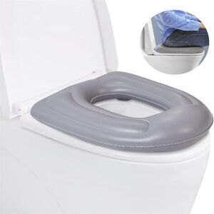 CYSLMUK Inflatable Toilet Seat Cushion, Donut Shape Raised Cushion, Adjustable Height Toilet Seat, Tailbone Pain Relief CYSLMUK Inflatable Toilet Seat Cushion, Donut Shape Raised Cushion, Adjustable Height Toilet Seat, Tailbone Pain Relief