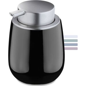 KADAX ceramic soap dispenser, dispenser with plastic pump, black KADAX ceramic soap dispenser, dispenser with plastic pump, black