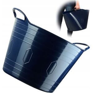 KADAX Flexible Basket, universal laundry basket, sink, 42 l, navy blue KADAX Flexible Basket, universal laundry basket, sink, 42 l, navy blue