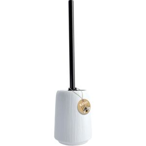 KADAX solid toilet brush with holder, freestanding ceramic brush, toilet brush with stable metal KADAX solid toilet brush with holder, freestanding ceramic brush, toilet brush with stable metal