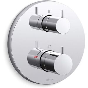 MIRA Kohler Modulo Thermostatic Bath & Shower Valve + Trim Pin Twin Handles Chrome MIRA Kohler Modulo Thermostatic Bath & Shower Valve + Trim Pin Twin Handles Chrome