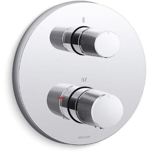 MIRA Kohler Modulo Thermostatic Bath Shower Valve + Trim Round Oyl Handles Chrome MIRA Kohler Modulo Thermostatic Bath Shower Valve + Trim Round Oyl Handles Chrome