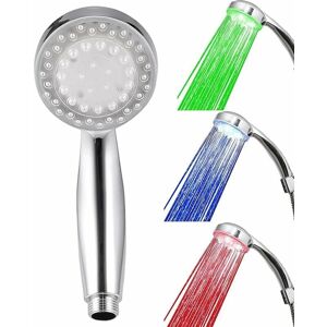Hoopzi - Led Shower Head,Handheld Shower Heads for Bathroom,Color Changing Shower Head,Lights Color Changes with Water Temperature,for Adults Hoopzi - Led Shower Head,Handheld Shower Heads for Bathroom,Color Changing Shower Head,Lights Color Changes with Water Temperature,for Adults