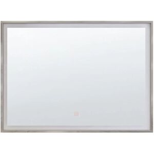 Beliani Illuminated LED Bathroom Mirror Rectangular 60 x 80 cm Glamour Material:Synthetic Material Size:4x60x80