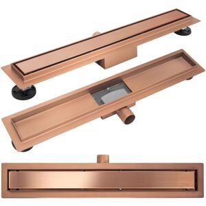 Linear Drainage Rea Neox 50 Brush Copper Linear Drainage Rea Neox 50 Brush Copper