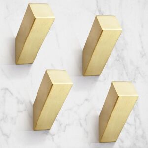 SERBIA Doré Paquet de 4 crochets muraux, crochets robustes en acier inoxydable sus 304 pour salle de bain, chambre à coucher, entrée, vestiaire, garage, SERBIA Doré Paquet de 4 crochets muraux, crochets robustes en acier inoxydable sus 304 pour salle de bain, chambre à coucher, entrée, vestiaire, garage,