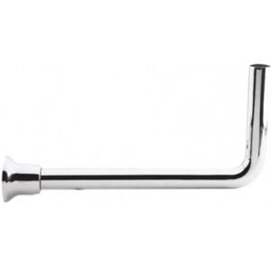 Hudson Reed - Low Level Flush Pipe Chrome for Traditional Style Low Level Toilet wc Hudson Reed - Low Level Flush Pipe Chrome for Traditional Style Low Level Toilet wc