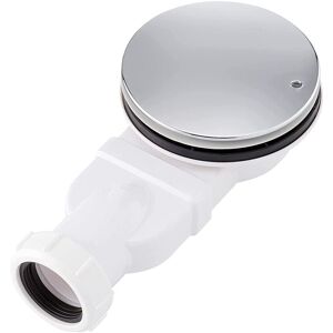Tlily - Low Profile Shower Drain Chrome Plated abs Tray Siphon Slim 90mm 36 L/Min Water Flow, Trap Side Tlily - Low Profile Shower Drain Chrome Plated abs Tray Siphon Slim 90mm 36 L/Min Water Flow, Trap Side