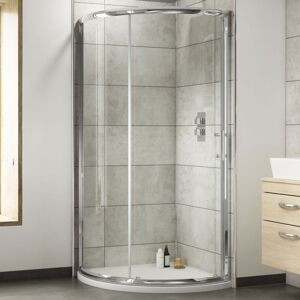 Luxura - Hudson Reed Pacific Single Entry Quadrant Shower Enclosure 860mm x 860mm - 6mm Glass Luxura - Hudson Reed Pacific Single Entry Quadrant Shower Enclosure 860mm x 860mm - 6mm Glass