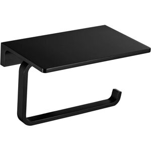 BEIJIYI Luxury Hotel Style Solid Brass Toilet Paper Holder and Roll Holder with Cell Phone Compartment, Black Oiled Finish BEIJIYI Luxury Hotel Style Solid Brass Toilet Paper Holder and Roll Holder with Cell Phone Compartment, Black Oiled Finish