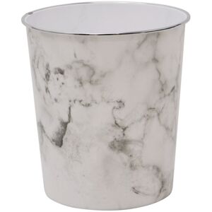 JVL Small Marble Waste Paper Bin - Waste Paper Bin JVL Small Marble Waste Paper Bin - Waste Paper Bin