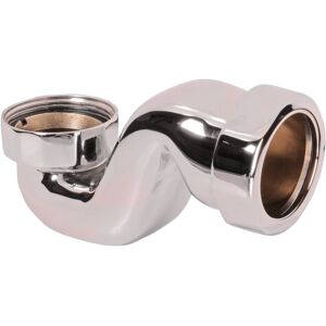 Mcalpine - BATHTRAP25-CPB 25mm Water Seal Chrome Plated Brass Bath Trap with 1½' Universal Outlet Mcalpine - BATHTRAP25-CPB 25mm Water Seal Chrome Plated Brass Bath Trap with 1½' Universal Outlet