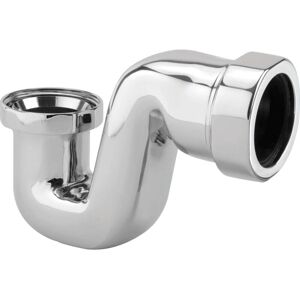 Mcalpine - BATHTRAP50-CPB 50mm Water Seal Chrome Plated Brass Bath Trap with 1½' Universal Outlet Mcalpine - BATHTRAP50-CPB 50mm Water Seal Chrome Plated Brass Bath Trap with 1½' Universal Outlet