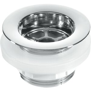 Mcalpine - BW5 1.5' Backnut Bath Waste: 70mm Chrome Plated Plastic Flange x 1.5' Tail: Unslotted: Plug Mcalpine - BW5 1.5' Backnut Bath Waste: 70mm Chrome Plated Plastic Flange x 1.5' Tail: Unslotted: Plug
