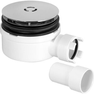 McAlpine ST90CB10-53 90mm Shallow Shower Trap - 53mm High McAlpine ST90CB10-53 90mm Shallow Shower Trap - 53mm High