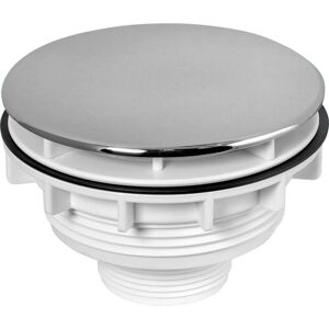 Mcalpine - SWHF6-CP High Flow Shower Waste: 110mm White Plastic Plain Cover Flange x 56mm Tail: Top Access: Backnut Model Mcalpine - SWHF6-CP High Flow Shower Waste: 110mm White Plastic Plain Cover Flange x 56mm Tail: Top Access: Backnut Model