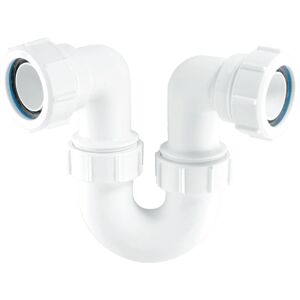 Mcalpine - TR10 1½' 75mm Water Seal Running Tubular Swivel 'p' Trap Mcalpine - TR10 1½' 75mm Water Seal Running Tubular Swivel 'p' Trap